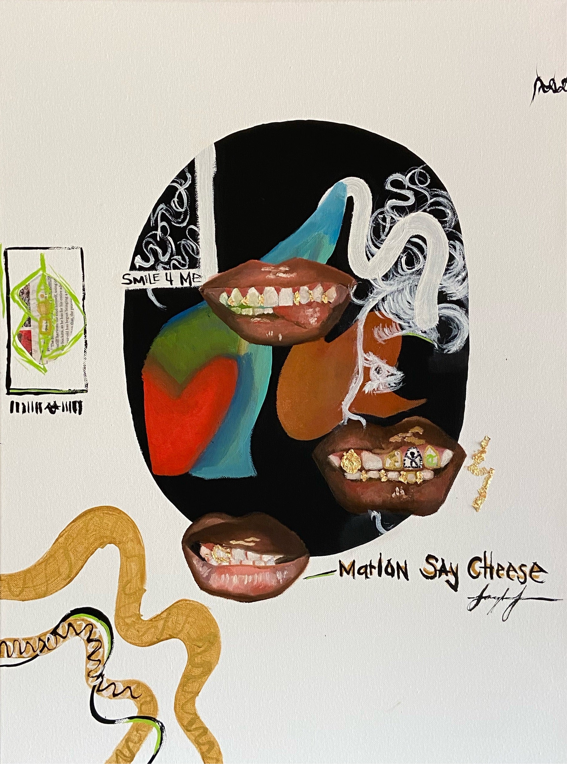 Marlon Say Cheese Print