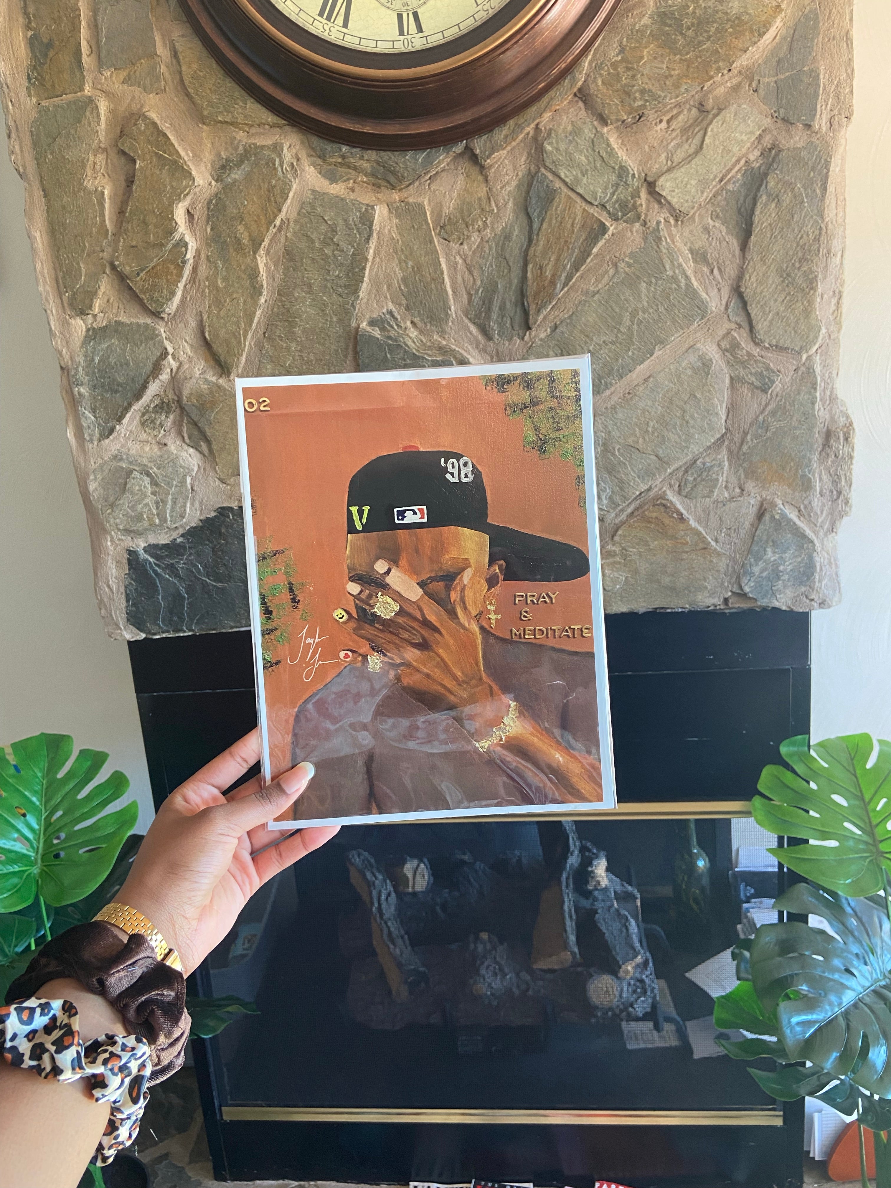 Pray & Meditate Print